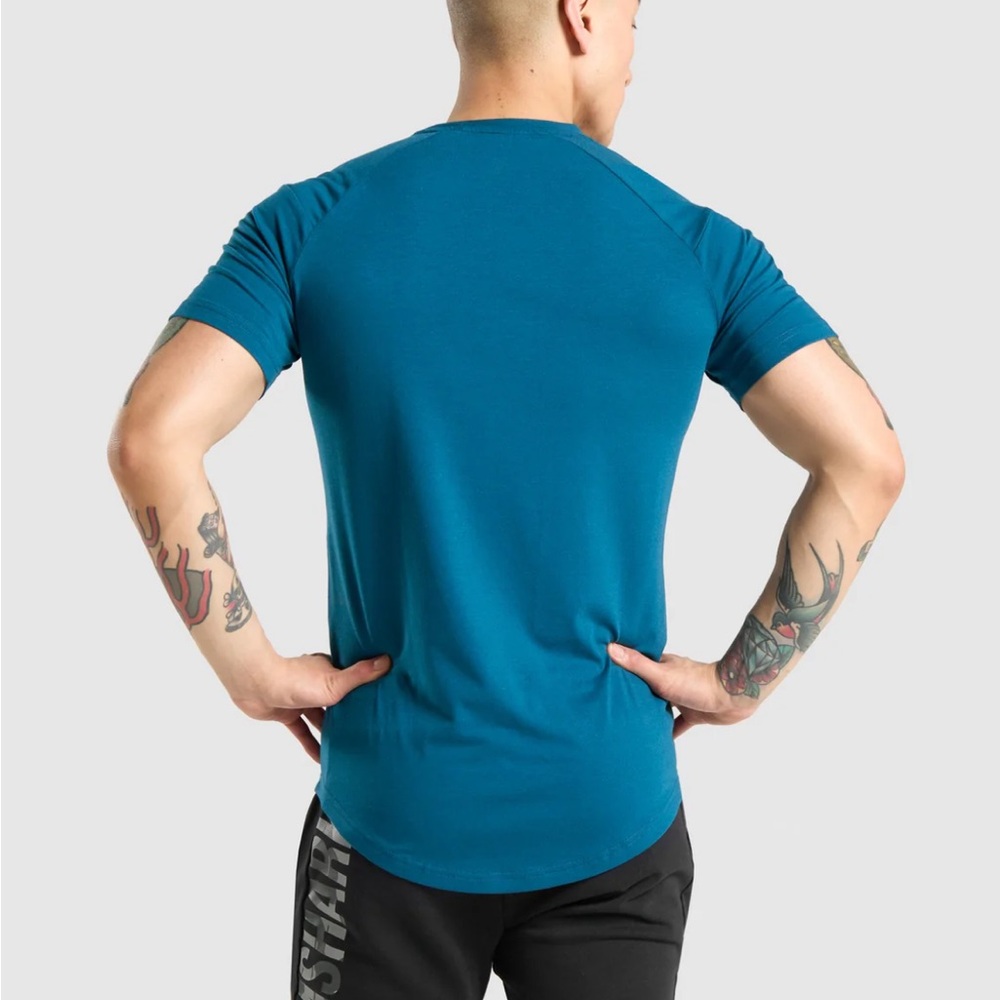 Gymshark Teal Men's Shirt - Picture 2 of 6